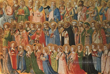 Christus glorifizierte im Gericht von Himmel Renaissance Fra Angelico Ölgemälde